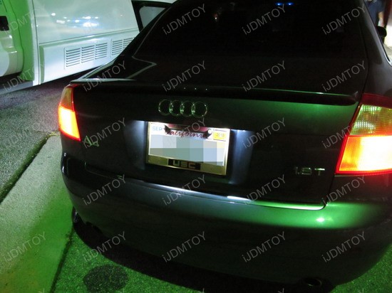 Audi - A4 - LED - License - Plate - Lights - 2 Audi - A4 - LED - License - Plate - Lights - 2